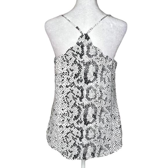 NWT J. Crew Snakeskin Print Scalloped Cami Top 10 Dressy Tank Layer Modern - Picture 4 of 10